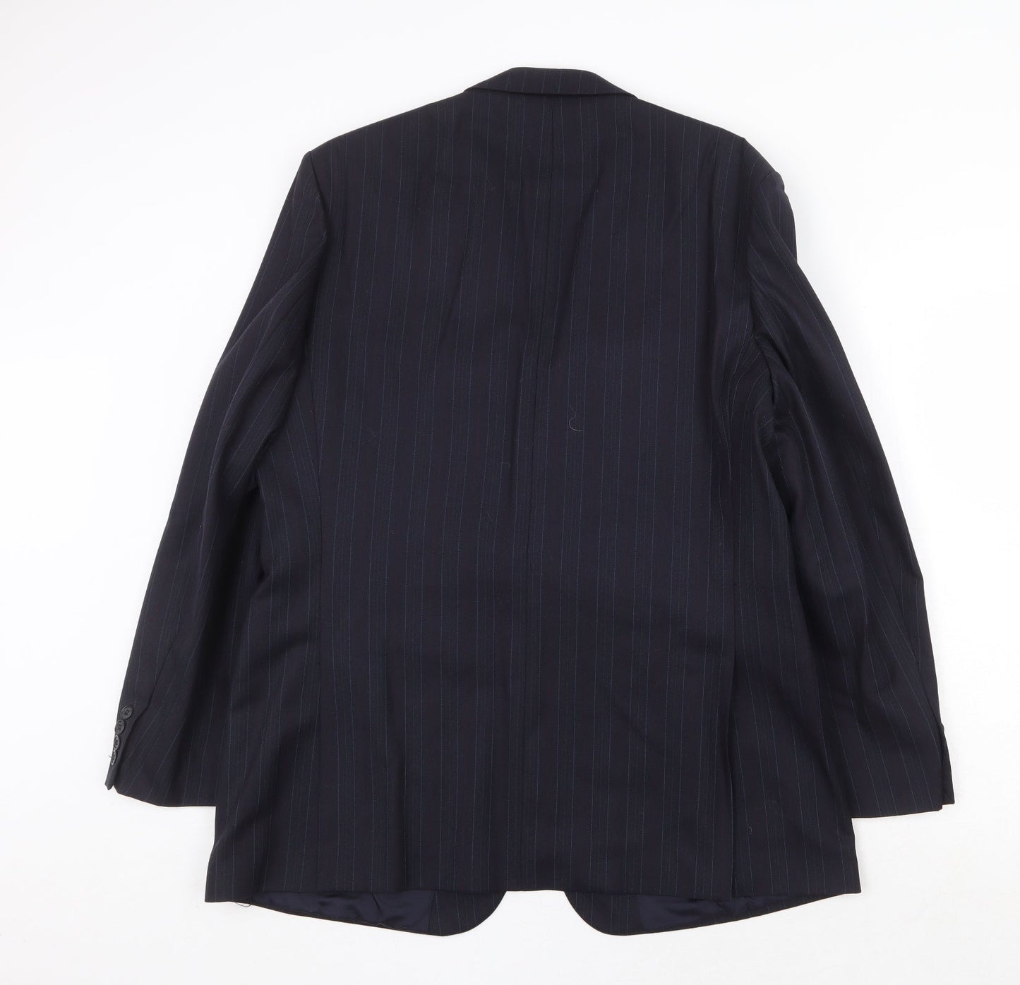 Mens UK Size 44 St Michael Regular Blue Suit Jacket