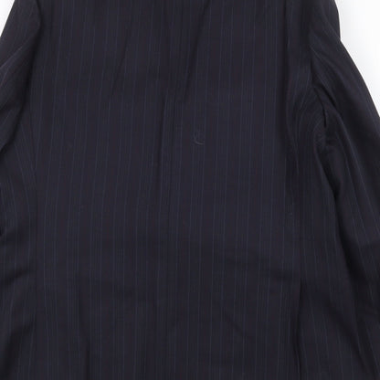 Mens UK Size 44 St Michael Regular Blue Suit Jacket
