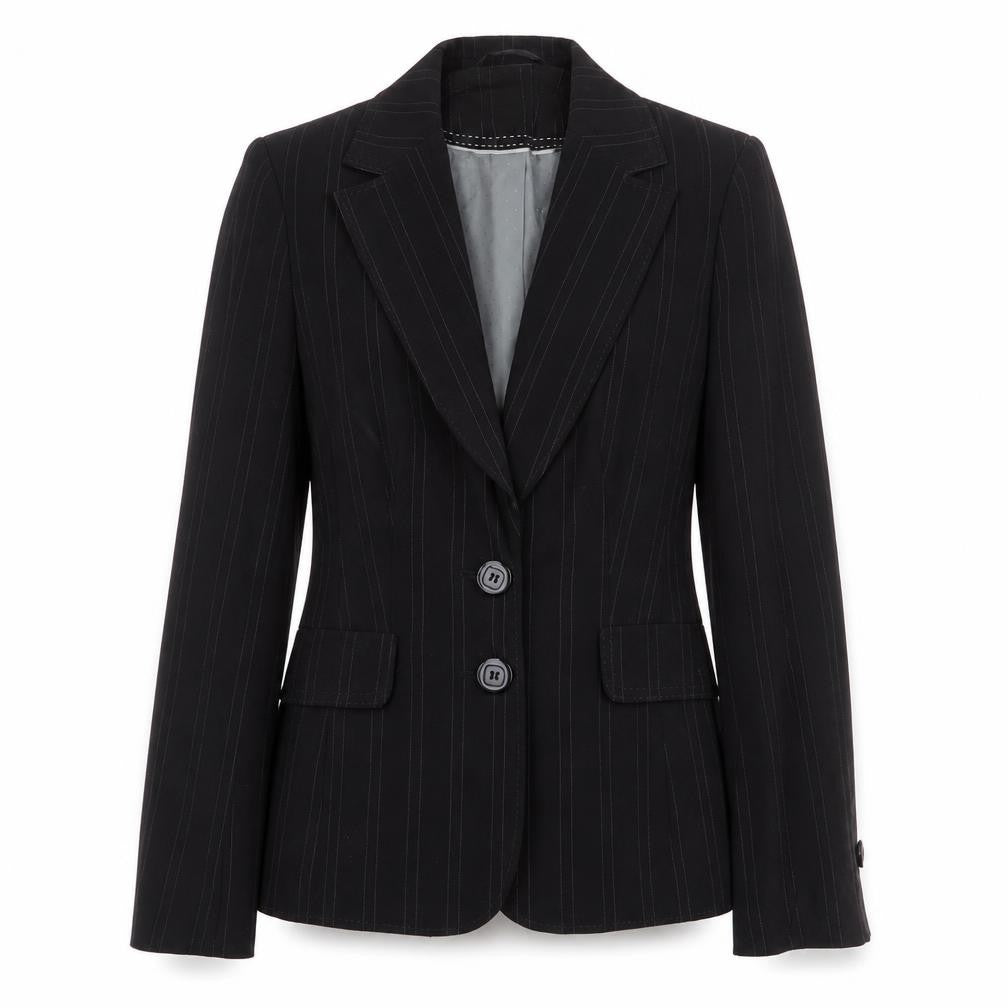 Womens UK Size 8 Autonomy Regular Black Suit Jacket