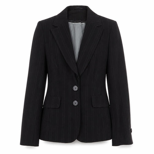 Womens UK Size 8 Autonomy Regular Black Suit Jacket
