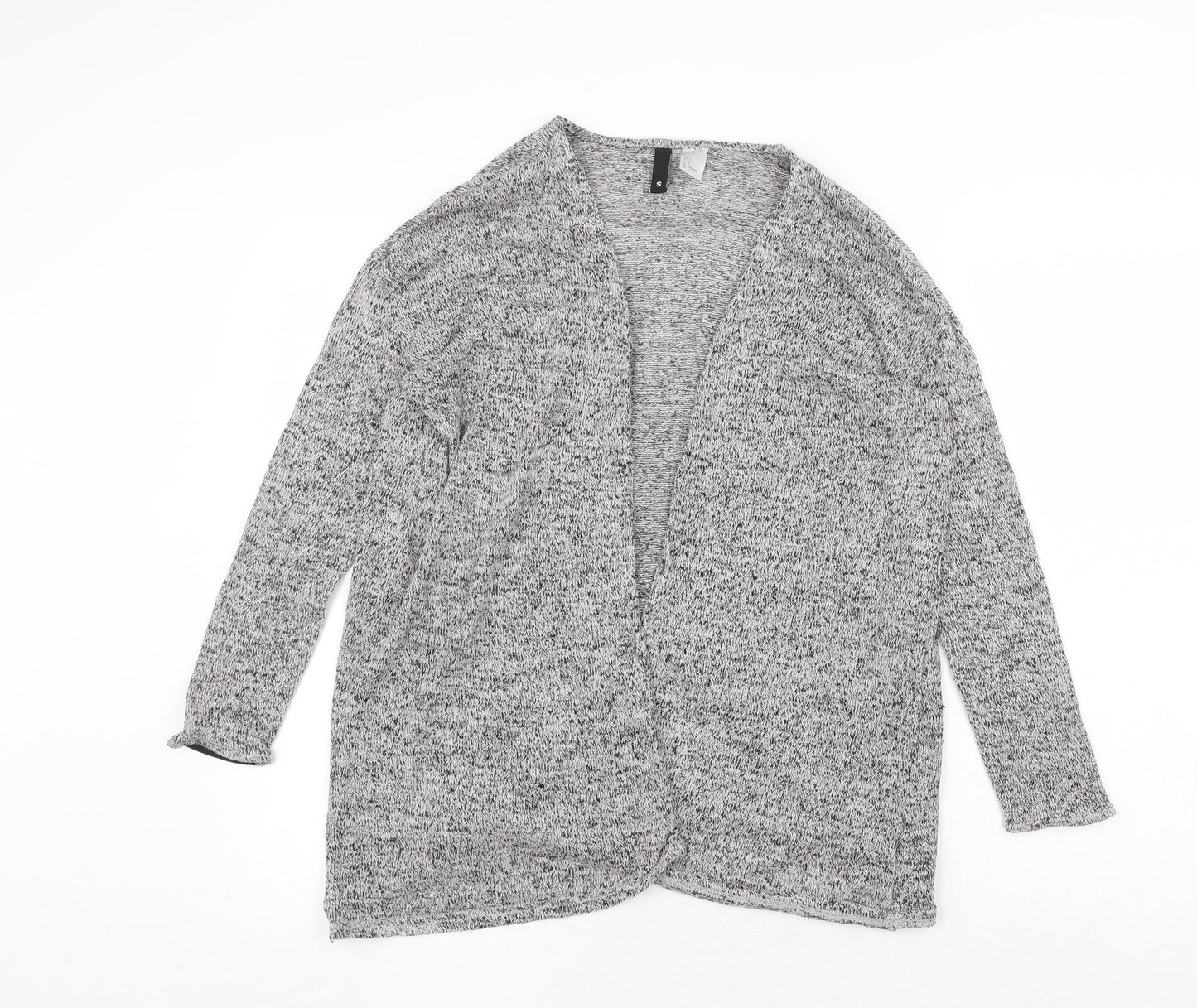Womens UK Size S H&M Grey Cardigan Jumper