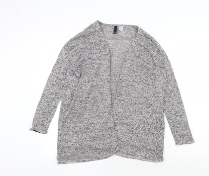 Womens UK Size S H&M Grey Cardigan Jumper