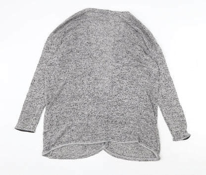 Womens UK Size S H&M Grey Cardigan Jumper