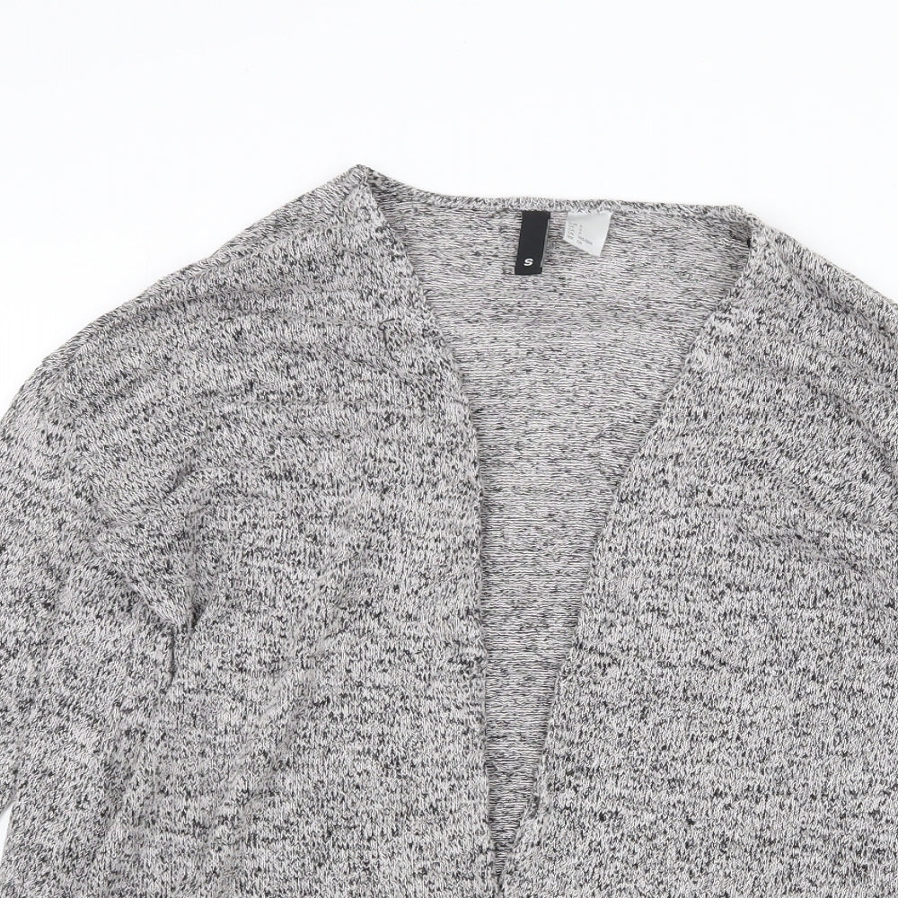 Womens UK Size S H&M Grey Cardigan Jumper