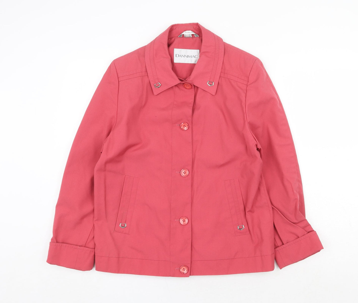 Womens UK Size 10 Dannimac Pink Jacket