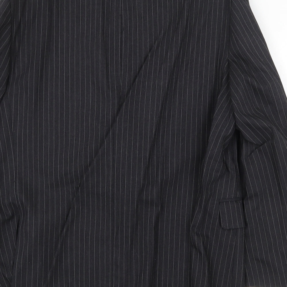 Mens UK Size 46 The Label Regular Grey Suit Jacket