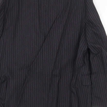 Mens UK Size 46 The Label Regular Grey Suit Jacket
