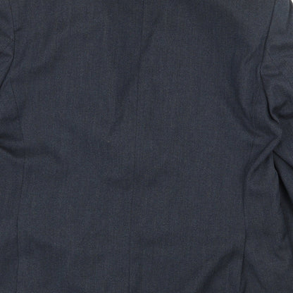 Mens UK Size 44 Scott International Regular Blue Suit Jacket