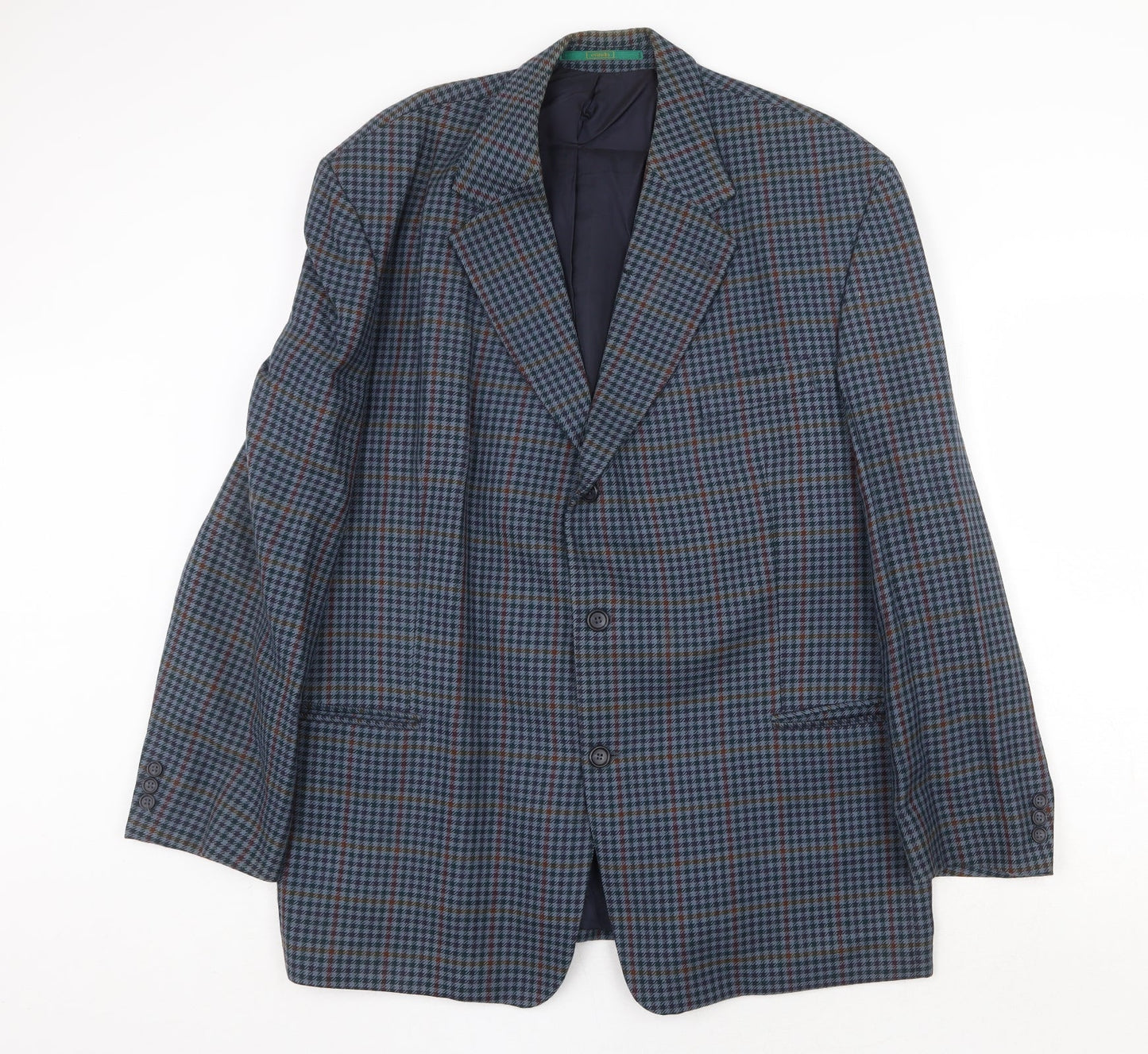 Mens UK Size 46 Canda Regular Blue Suit Jacket