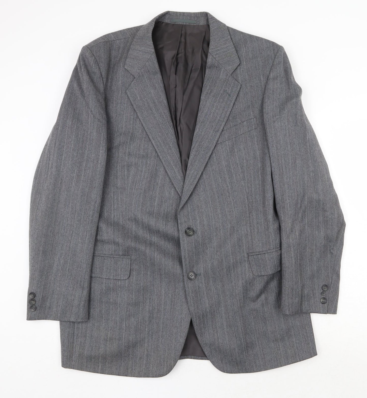 Mens UK Size 44 St Michael Regular Grey Suit Jacket
