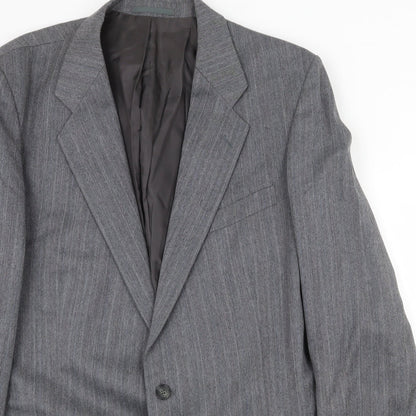 Mens UK Size 44 St Michael Regular Grey Suit Jacket