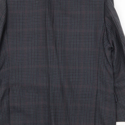 Mens UK Size 40 Debenham & Freebody Regular Blue Suit Jacket