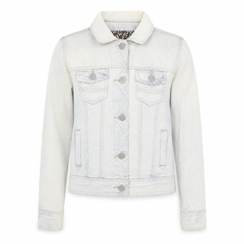 Womens UK Size 8 Denim & Co. Blue Jacket