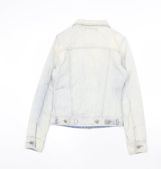 Womens UK Size 8 Denim & Co. Blue Jacket