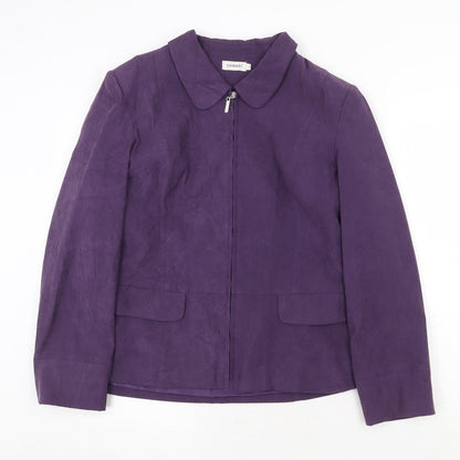 Womens UK Size 14 Damart Purple Jacket