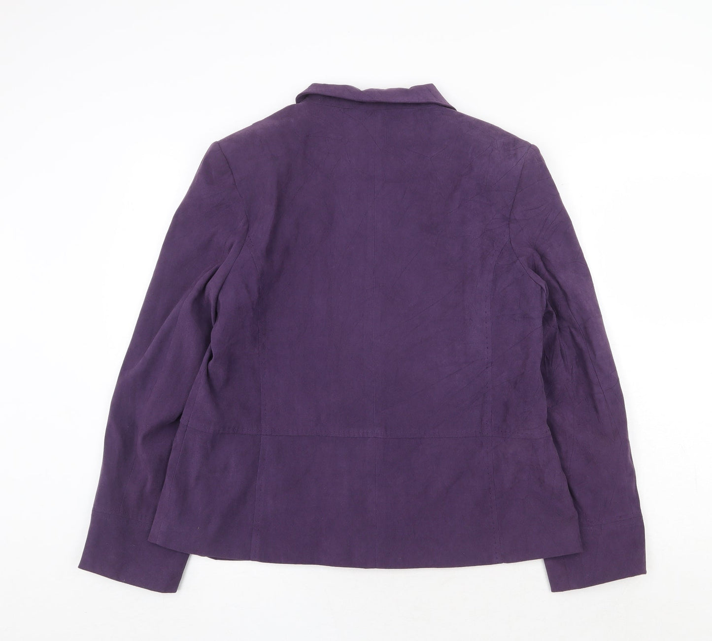 Womens UK Size 14 Damart Purple Jacket