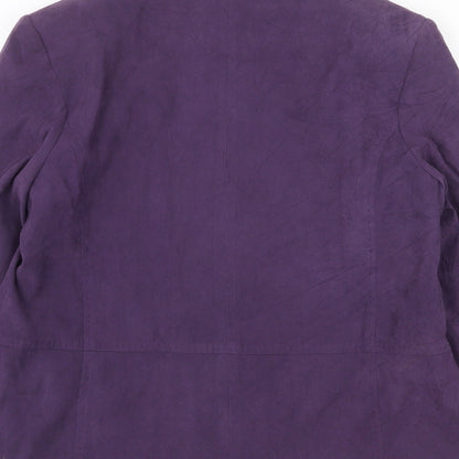 Womens UK Size 14 Damart Purple Jacket