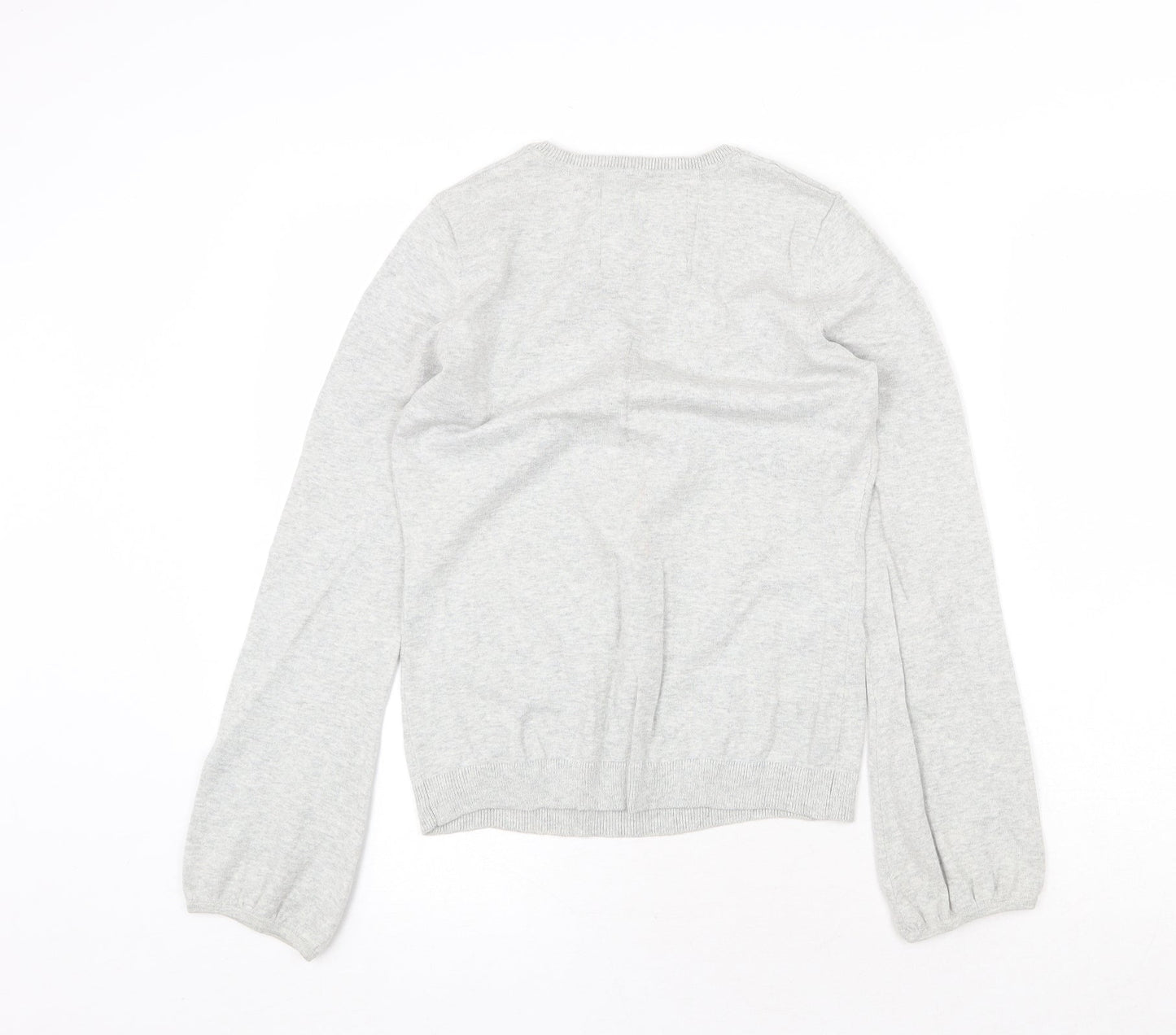 Womens UK Size XS Espirit Grey Pullover Jumper