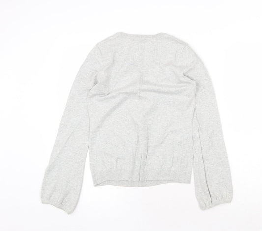 Womens UK Size XS Espirit Grey Pullover Jumper