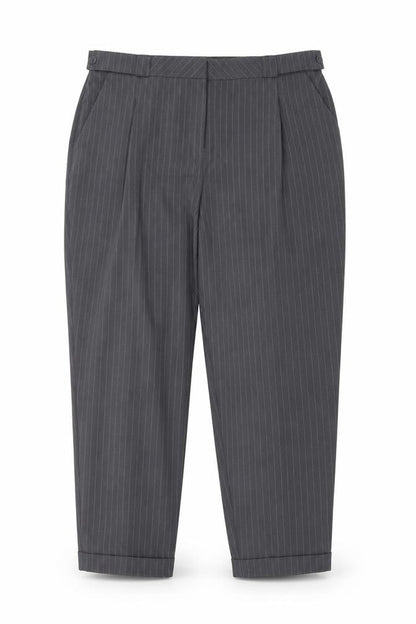 Womens UK Size 14 Very Regular Fit Chino Grey Trousers