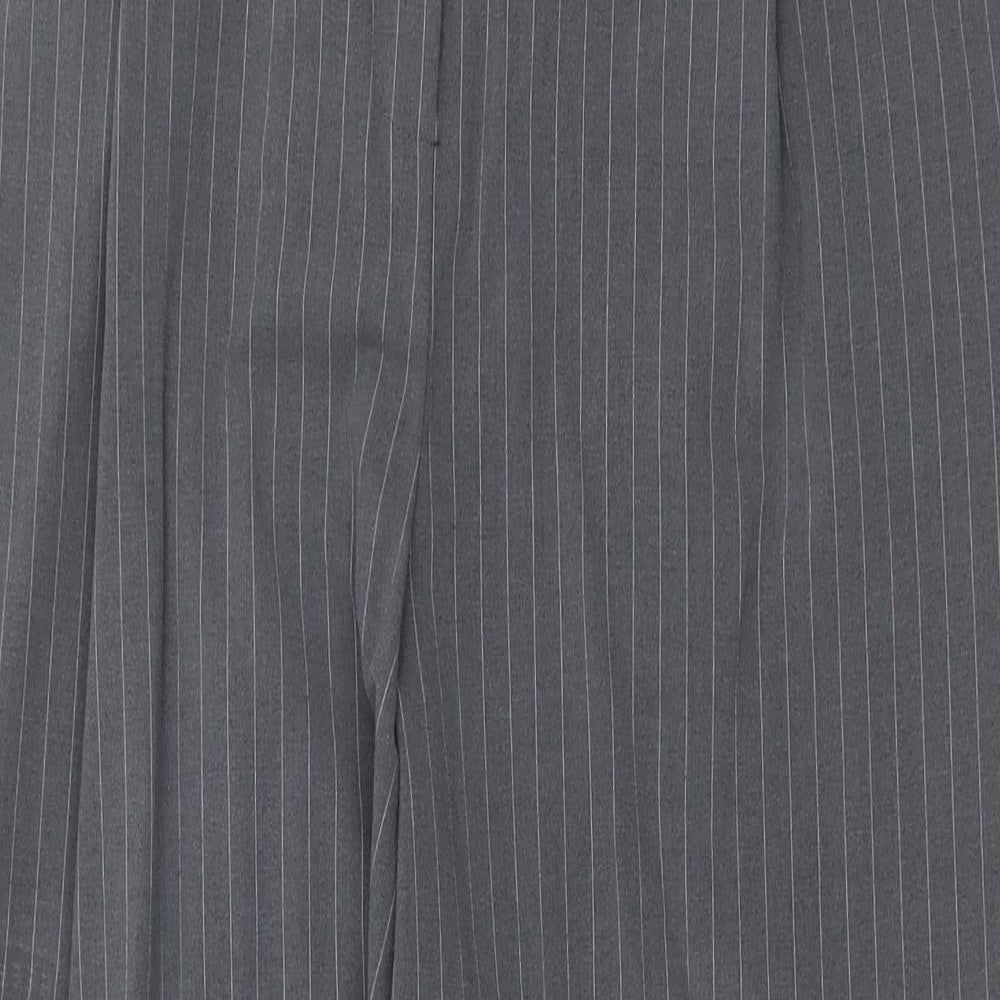 Womens UK Size 14 Very Regular Fit Chino Grey Trousers