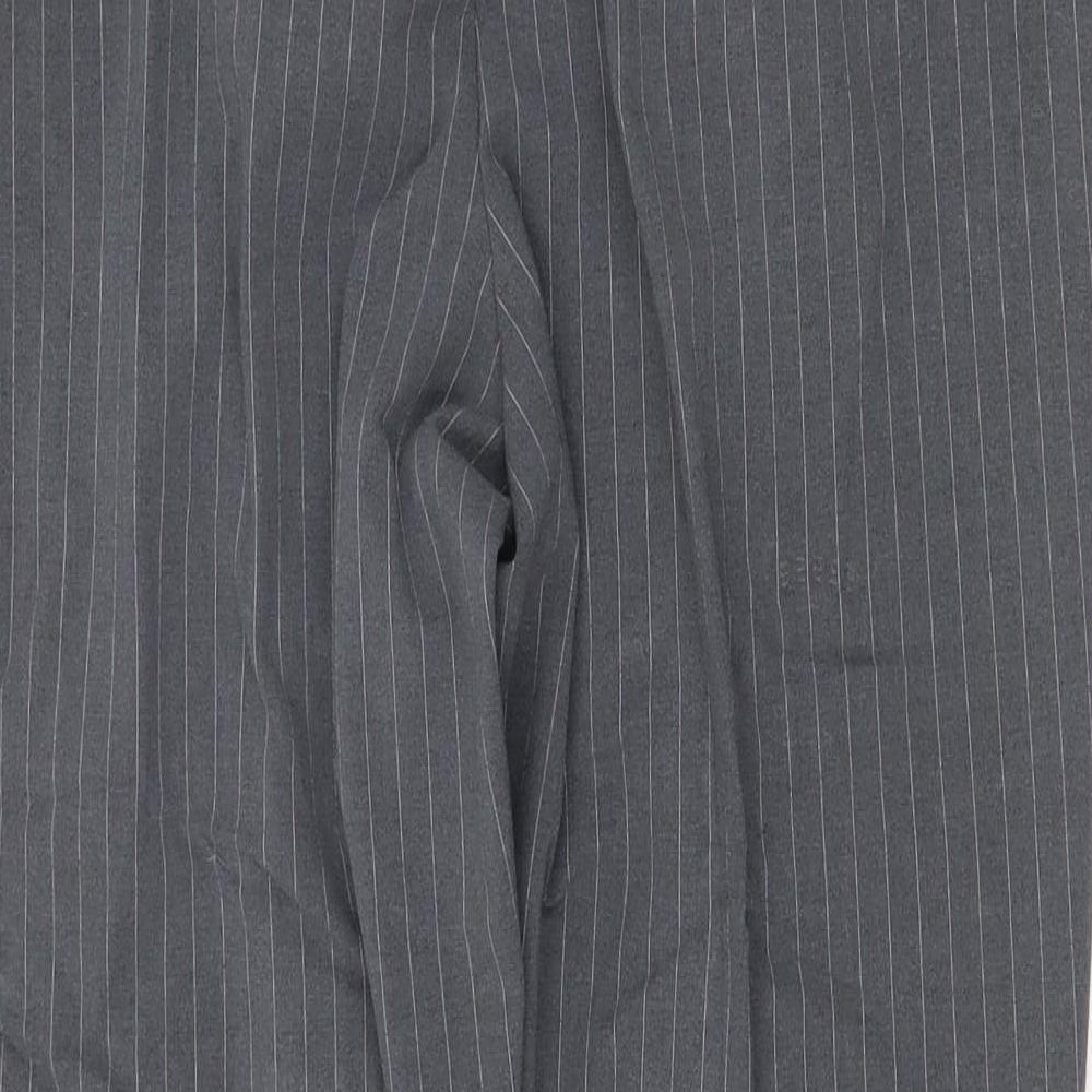 Womens UK Size 14 Very Regular Fit Chino Grey Trousers