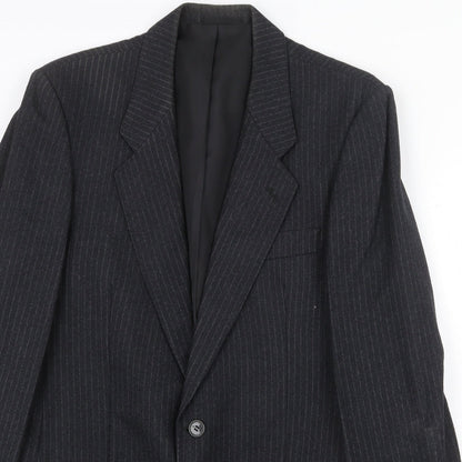 Mens UK Size 40 Mr Harry Regular Grey Suit Jacket