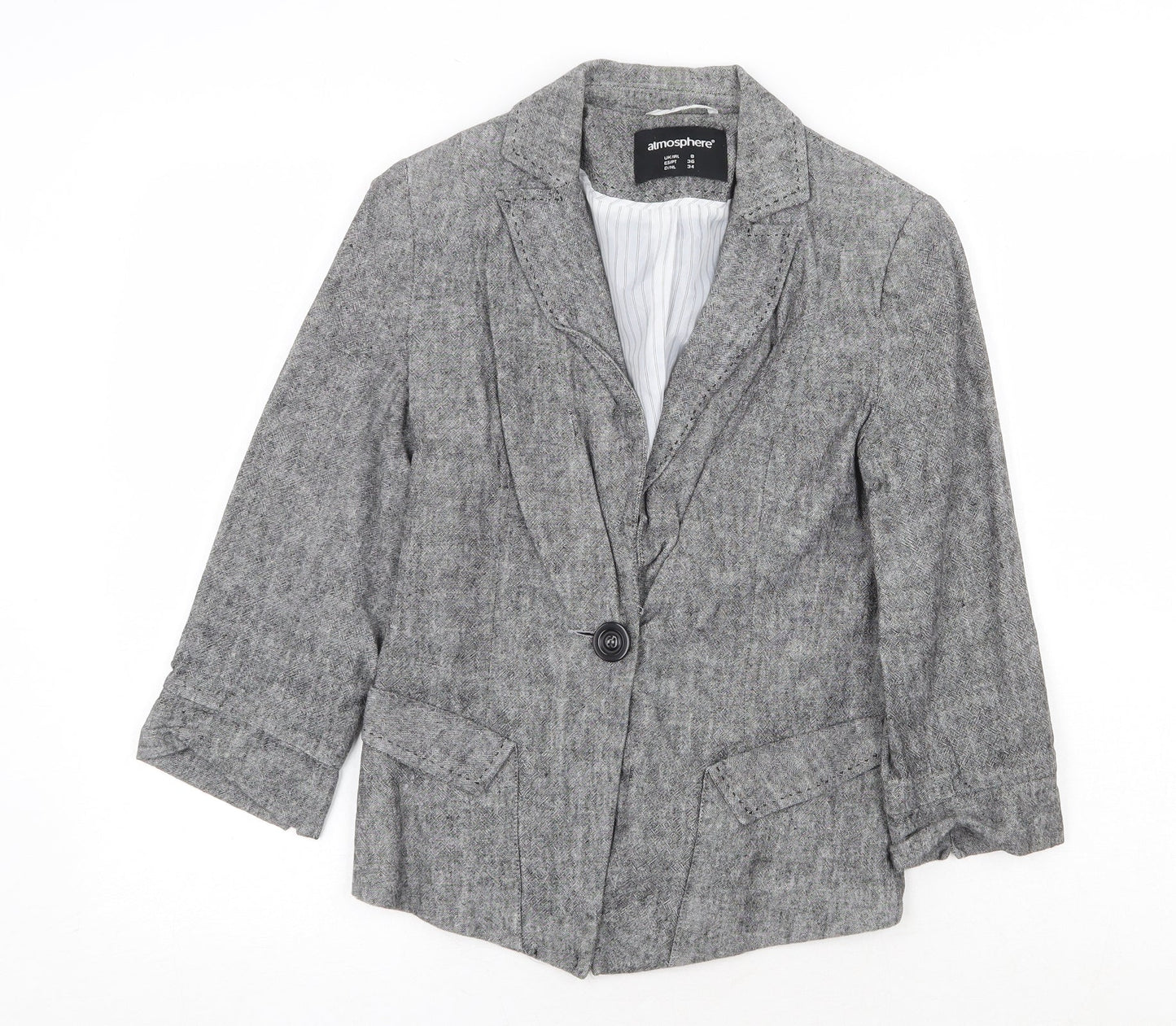 Womens UK Size 8 Atmosphere Grey Jacket