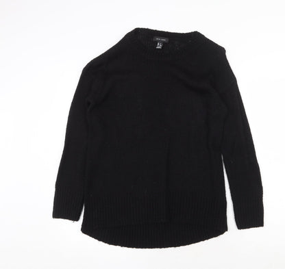 Womens UK Size S New Look Black Pullover Jumper