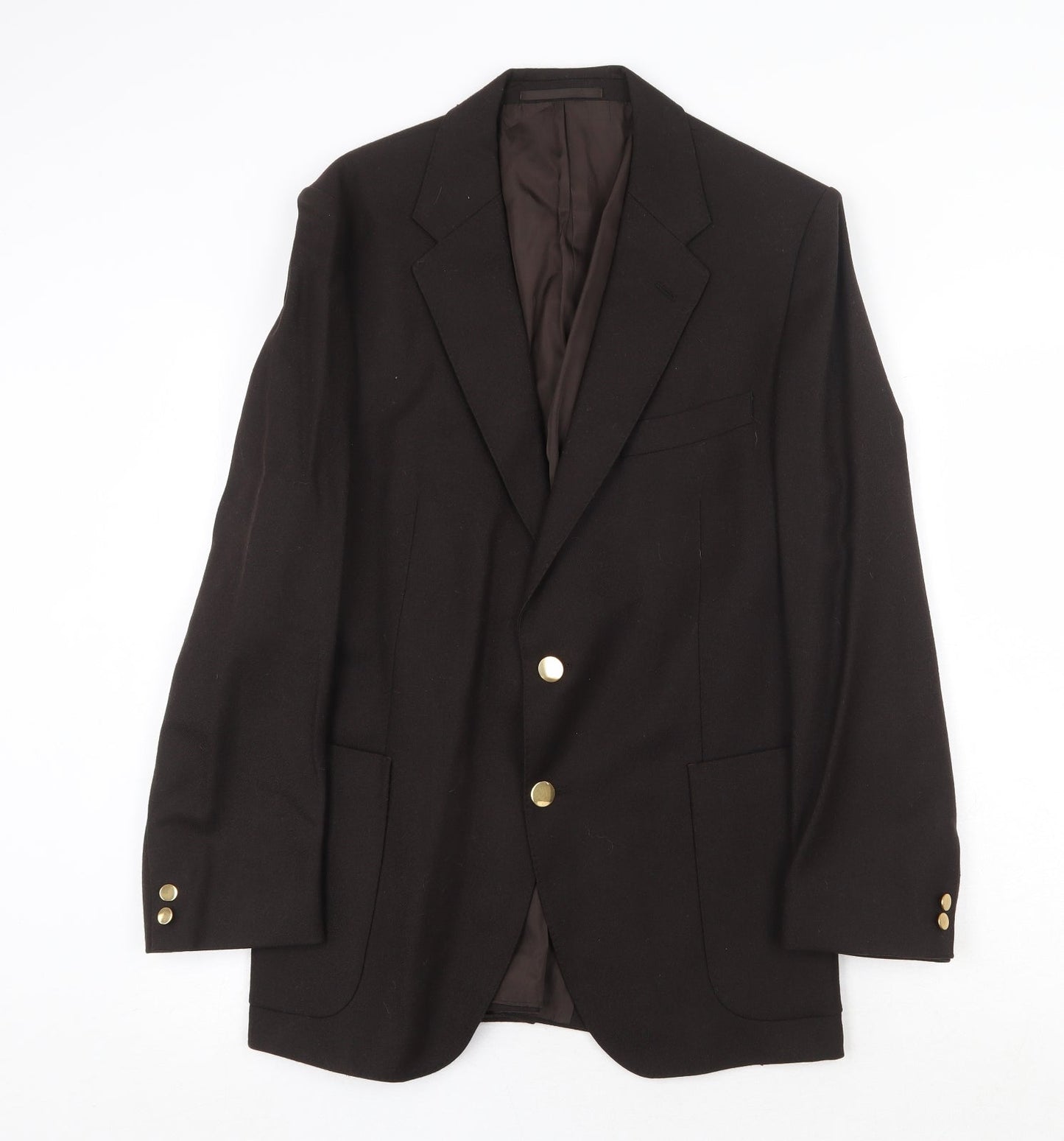Mens UK Size 42 St Michael Regular Brown Suit Jacket