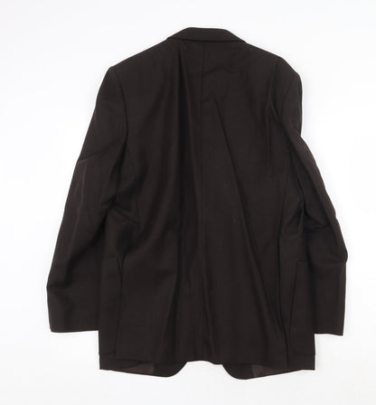 Mens UK Size 42 St Michael Regular Brown Suit Jacket