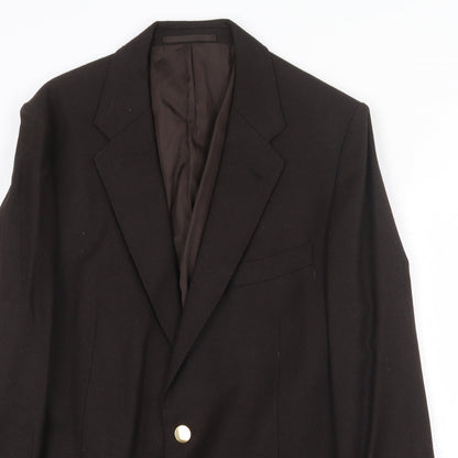 Mens UK Size 42 St Michael Regular Brown Suit Jacket