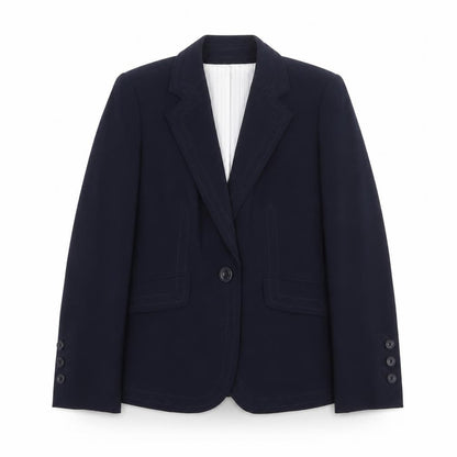 Womens UK Size 12 Marks and Spencer Regular Blue Suit Jacket