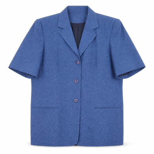 Womens UK Size 14 Bonmarché Tall Blue Blazer