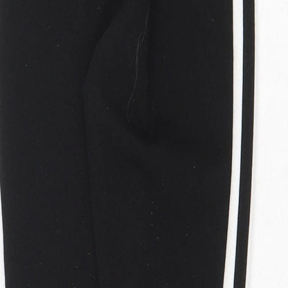 Womens UK Size 4 PRETTYLITTLETHING  Jogger Black Leggings