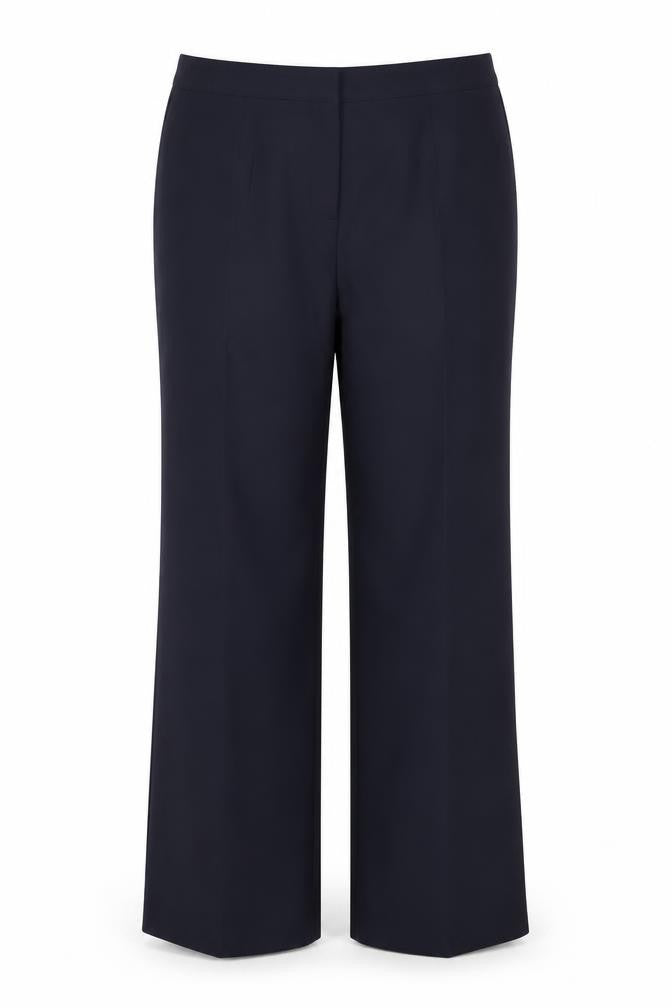 Womens UK Size 18 Classics Regular Fit  Blue Trousers