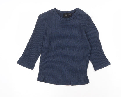 Womens UK Size 10 ASOS Blue Pullover Jumper