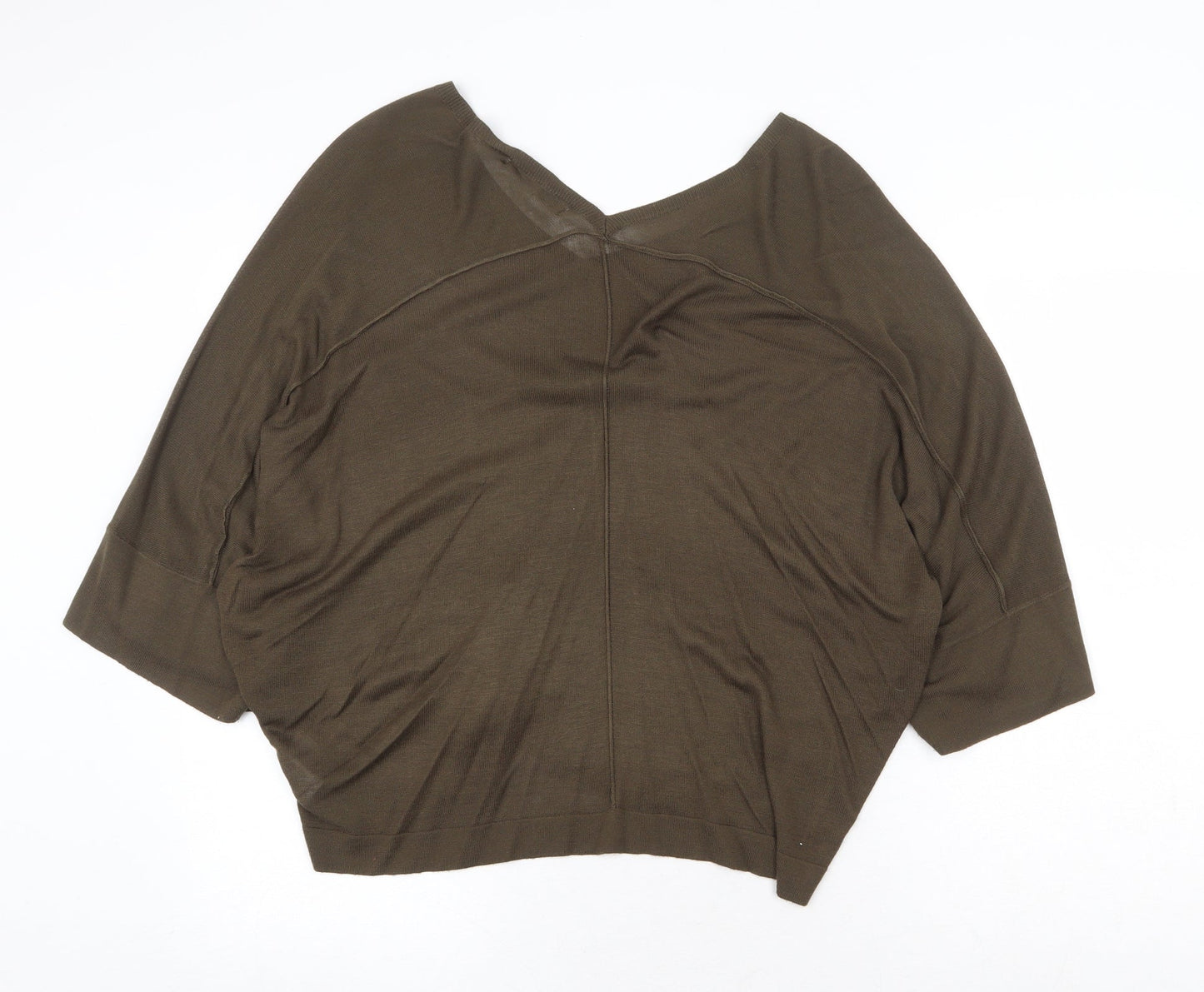 Womens UK Size M NEXT Green Basic Blouse