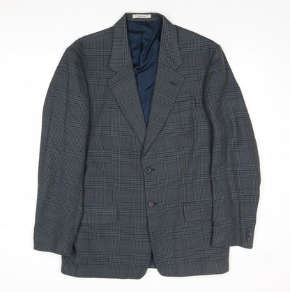 Mens UK Size 40 Berkertex Regular Blue Suit Jacket
