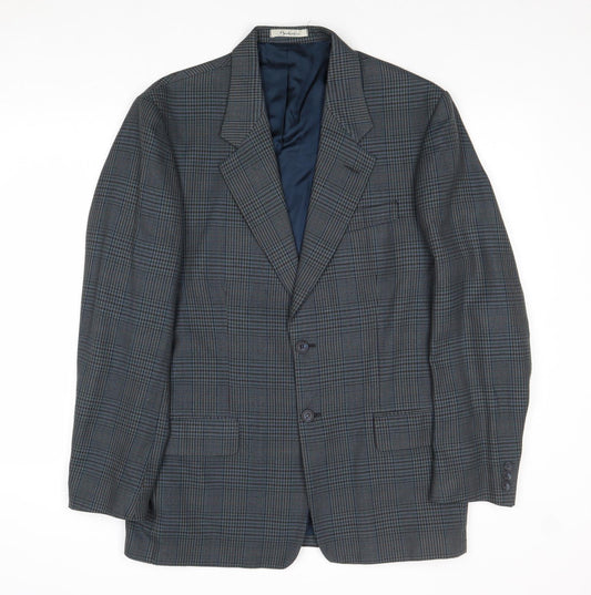 Mens UK Size 40 Berkertex Regular Blue Suit Jacket