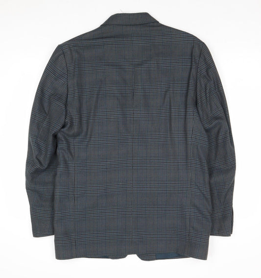 Mens UK Size 40 Berkertex Regular Blue Suit Jacket
