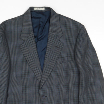 Mens UK Size 40 Berkertex Regular Blue Suit Jacket