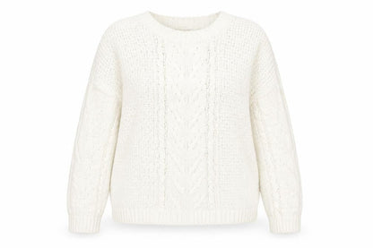 Womens UK Size XL Papaya White Pullover Jumper