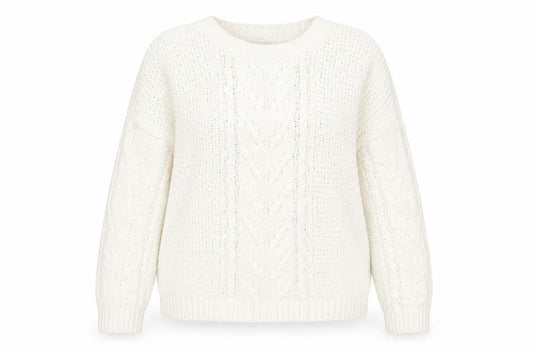Womens UK Size XL Papaya White Pullover Jumper