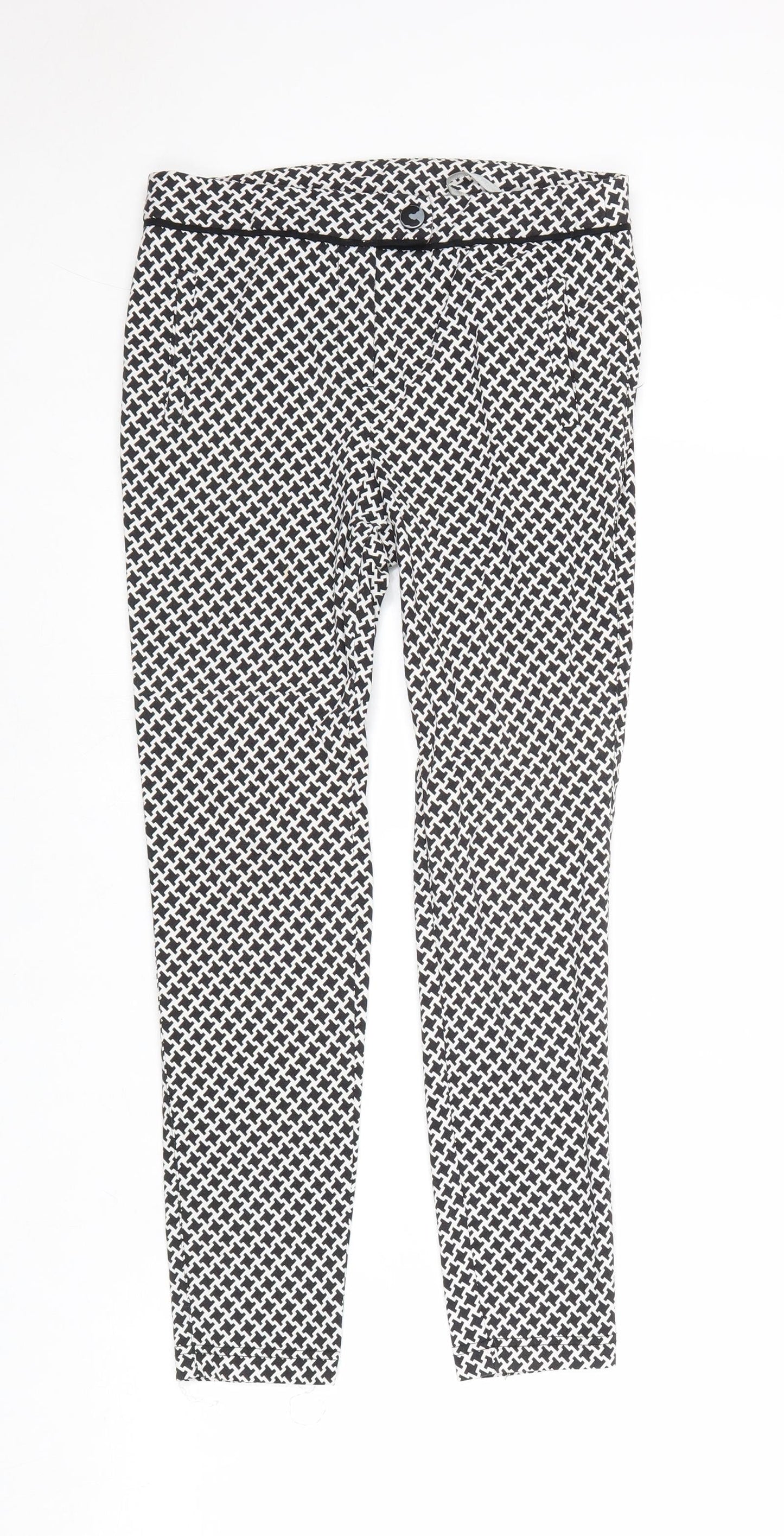 Womens UK Size 6 Dorothy Perkins Regular Fit  Black Trousers
