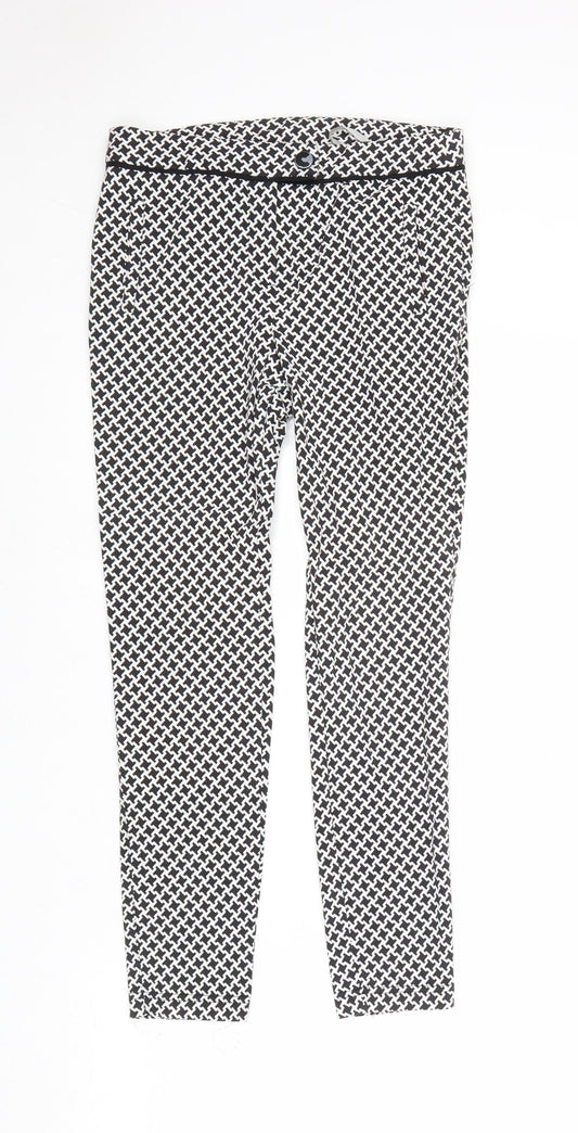 Womens UK Size 6 Dorothy Perkins Regular Fit  Black Trousers