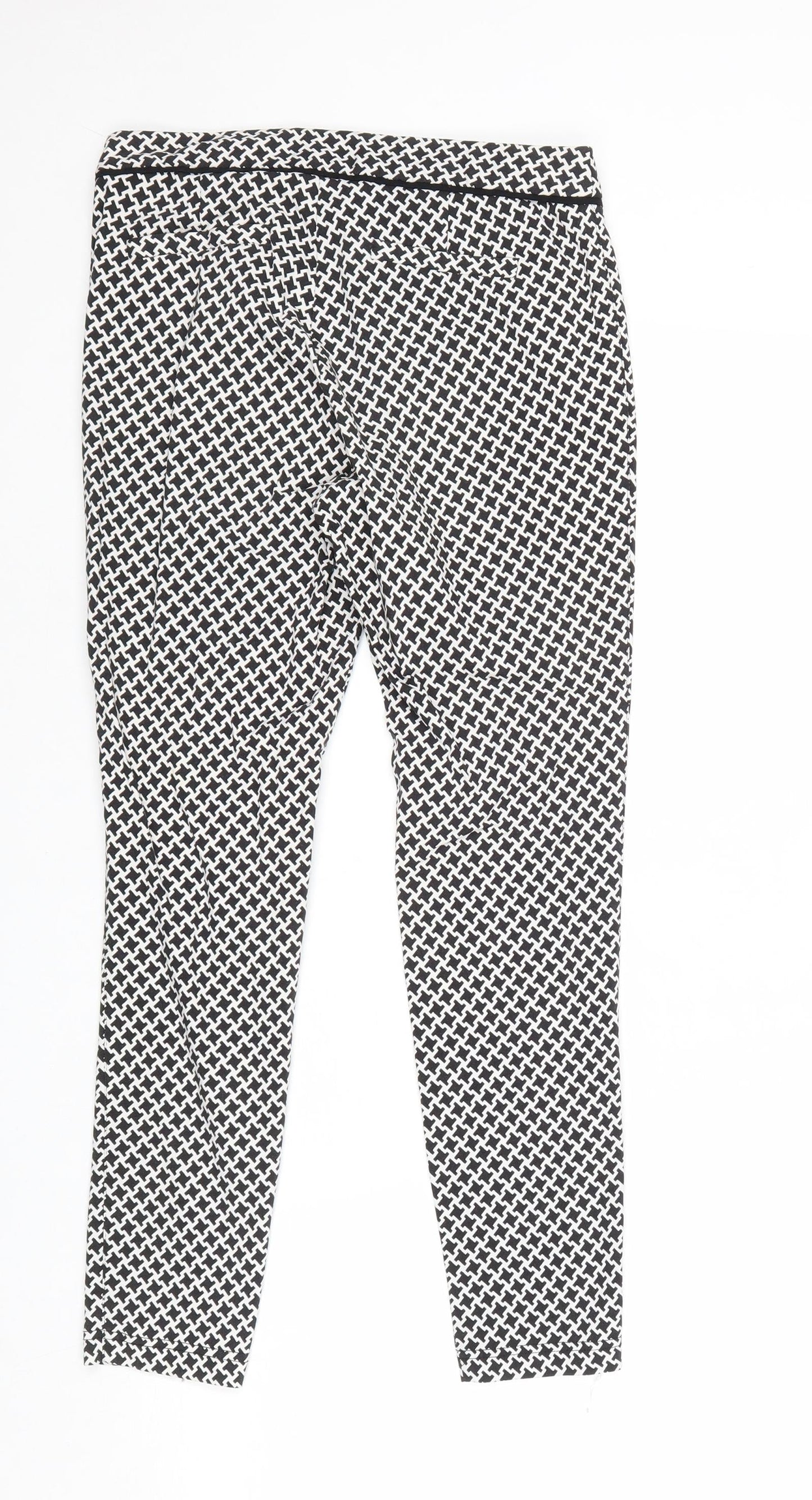 Womens UK Size 6 Dorothy Perkins Regular Fit  Black Trousers