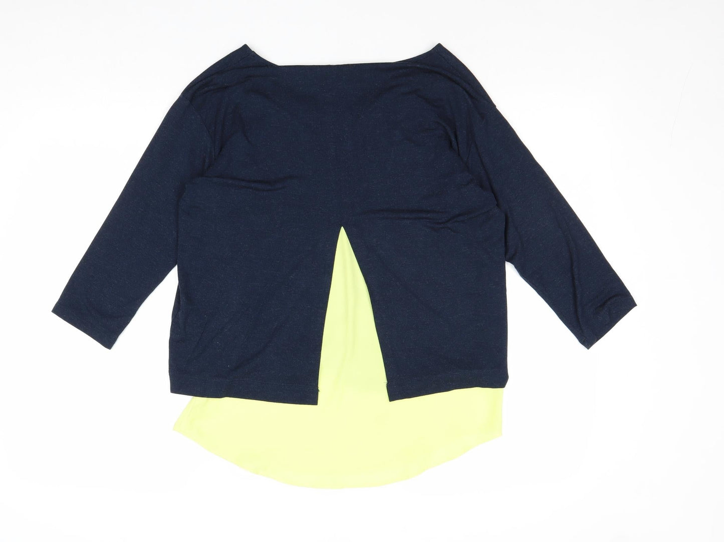 Womens UK Size 8 Marks and Spencer Blue Basic Blouse