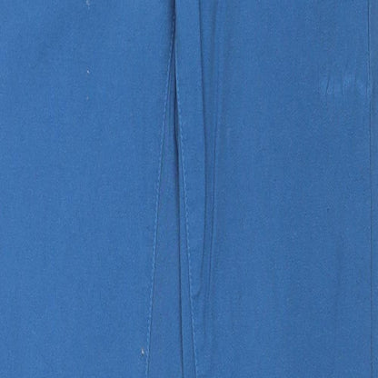 Itala Womens Blue Cotton Skinny Jeans Size S Regular Zip