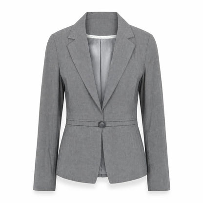 Womens UK Size 10 NEXT Regular Grey Suit Jacket